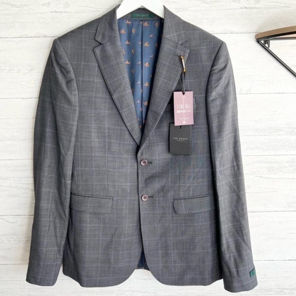Ted Baker London 38 Tall Fit Blazer Jacket